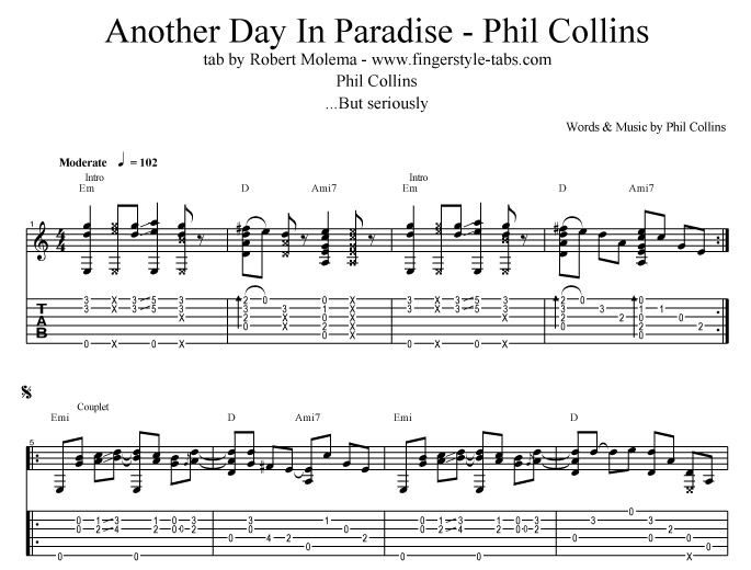 Another Day in Paradise - Phil Collins